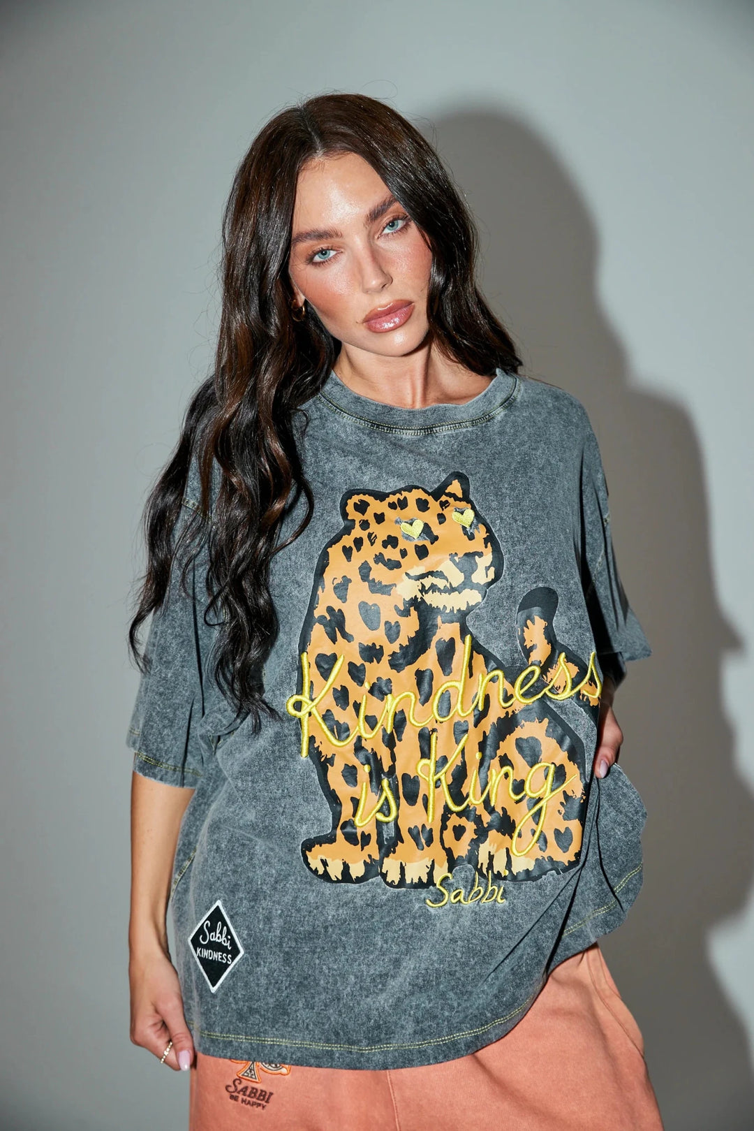 Sabbi Choose Kindness Oversized Tee - Meadow Collectiveoversized tee