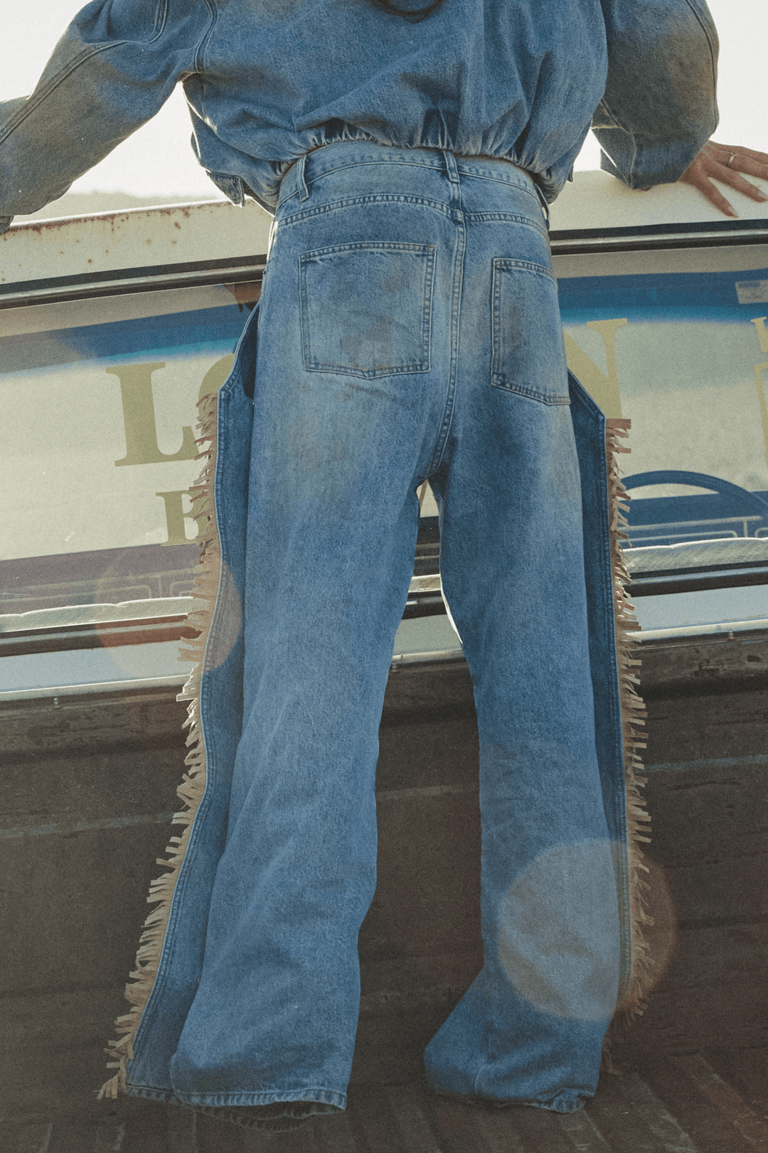 The Dirty Deeds Denim Chaps