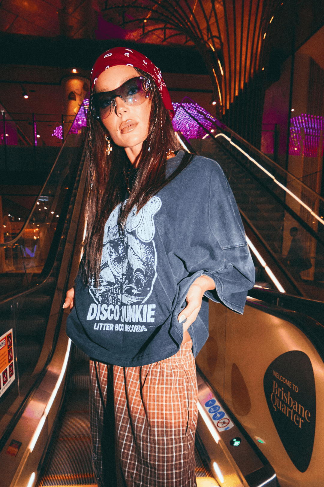 DJ Cat Tee - Black