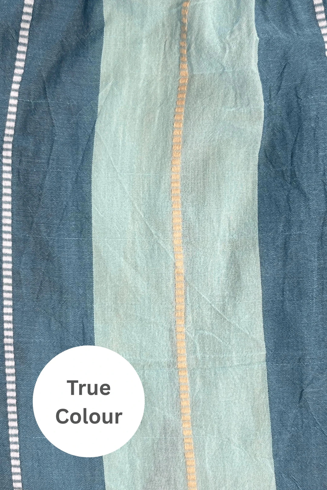 Sabbi Don Julio Shirt - Pop Stripe Blue - Meadow Collectivelinen shirt