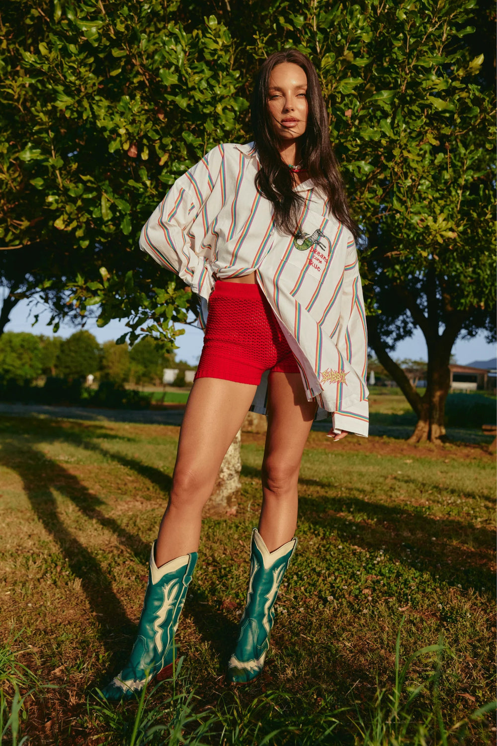 Sabbi Don Julio Shirt - Rainbow Dreams - Meadow Collectivebutton down shirt