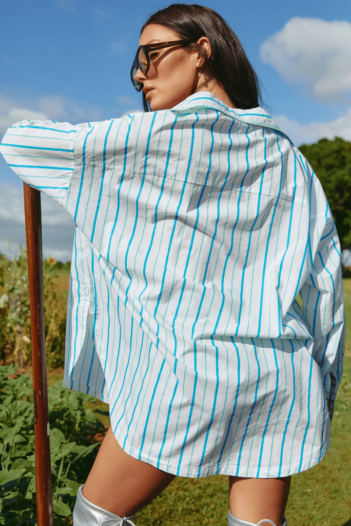 Sabbi Don Julio Shirt - You Are Enough - Green - Meadow Collectivebutton down shirt