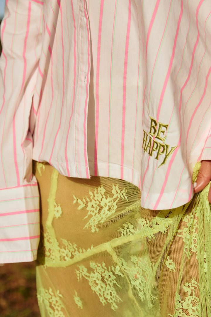 Sabbi Don Julio Shirt - You Are Enough - Pink - Meadow Collectivebutton down shirt