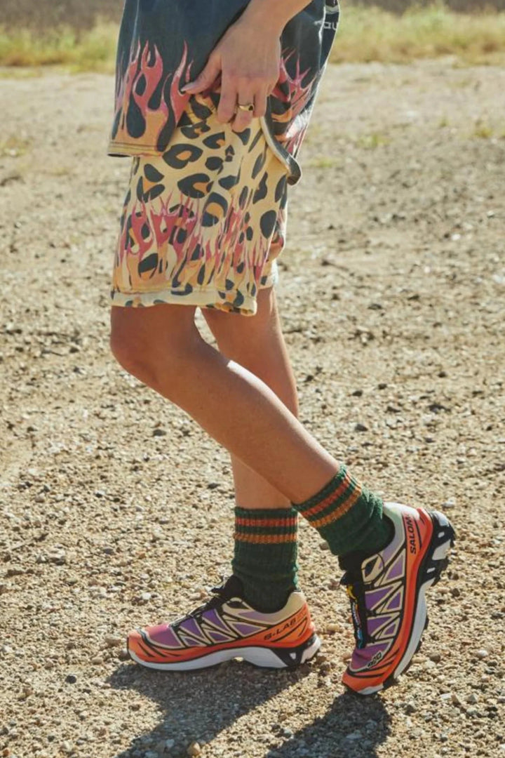 Sabbi Flaming Leopard Shorts - Meadow Collectiveshorts