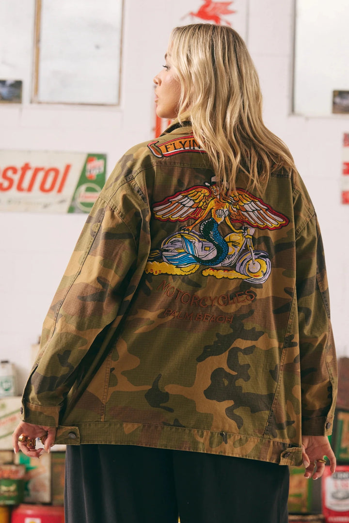 Sabbi Flying Mermaid Jacket - Camo - Meadow Collectivejacket