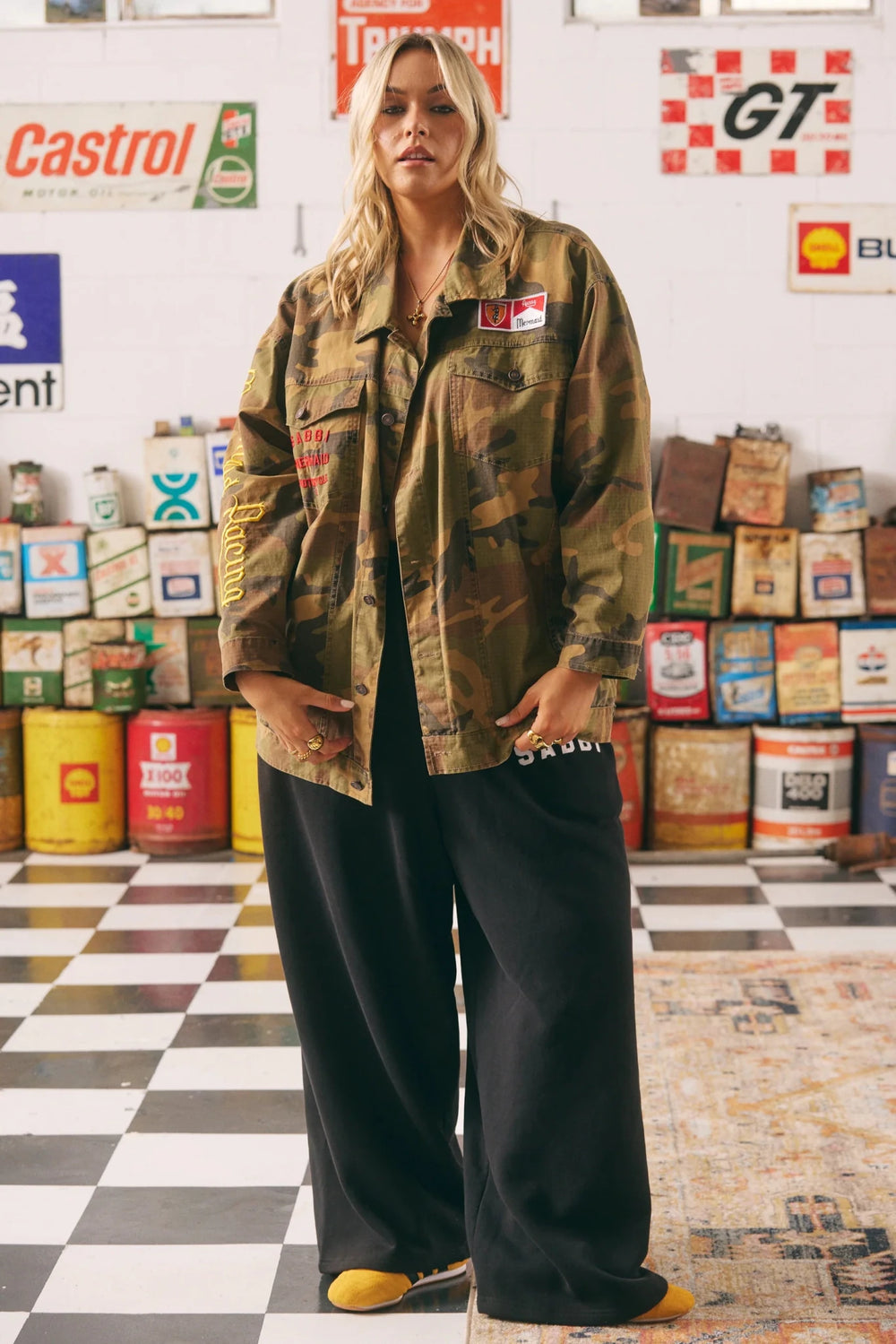 Sabbi Flying Mermaid Jacket - Camo - Meadow Collectivejacket