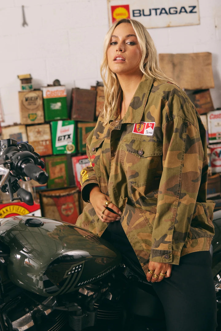 Sabbi Flying Mermaid Jacket - Camo - Meadow Collectivejacket