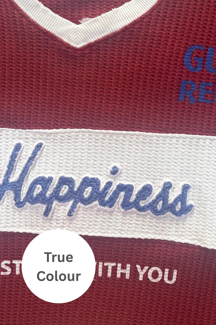 Sabbi Happiness Top - Maroon - Meadow Collectivelong sleeve tee