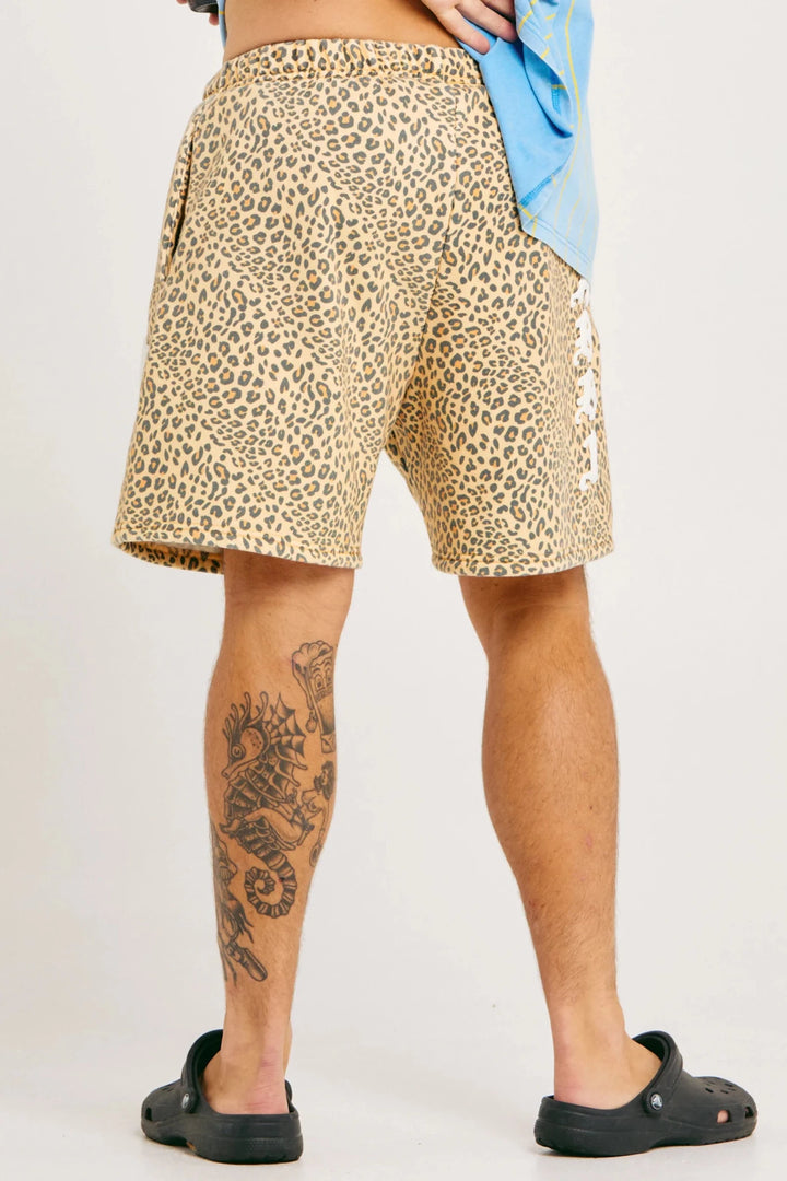 Sabbi Happy Hibiscus Shorts - leopard - Meadow CollectiveShorts