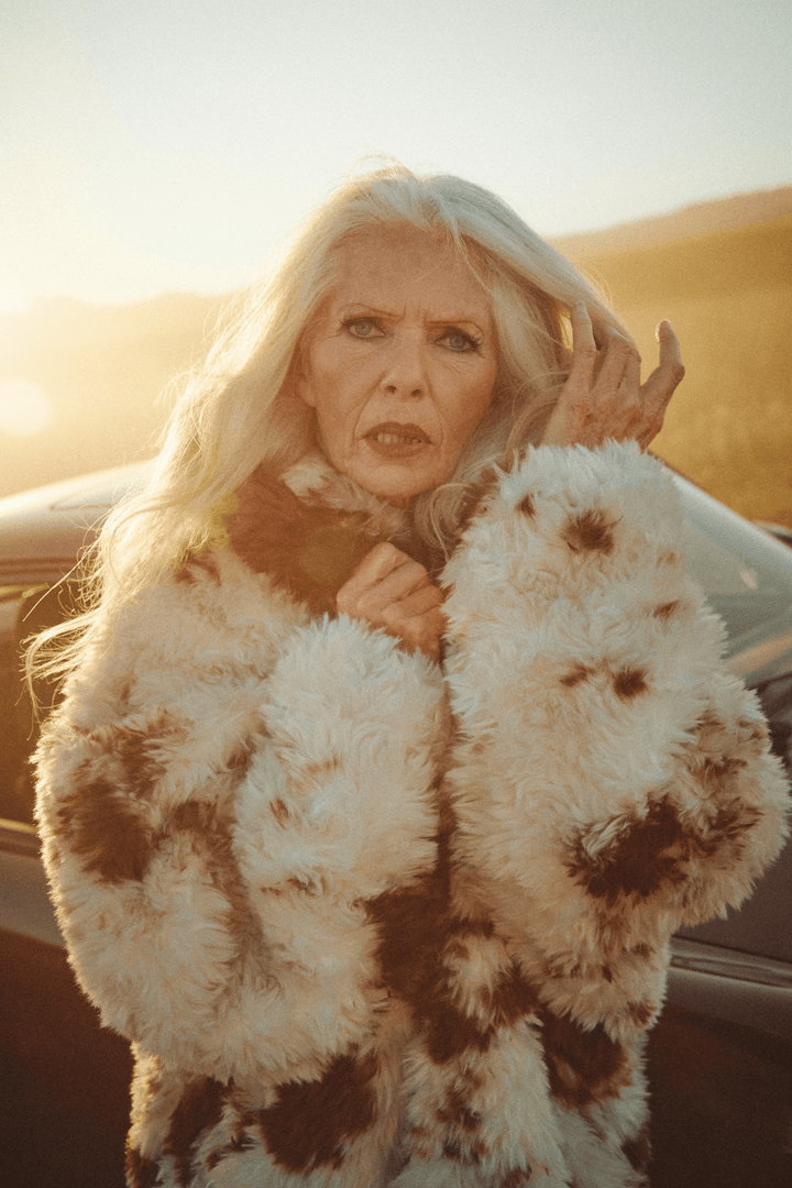 The Holy Cow Faux Fur Jacket