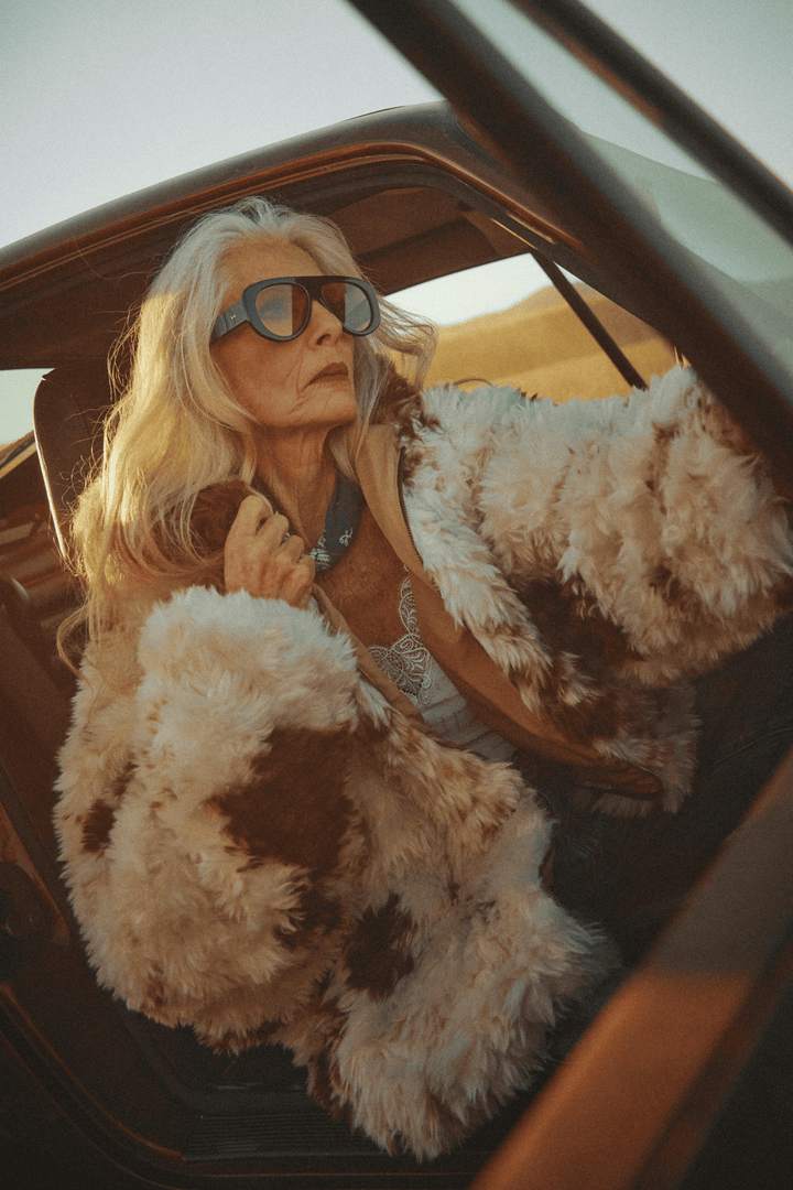 The Holy Cow Faux Fur Jacket
