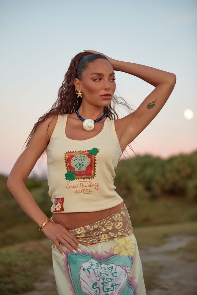 Sabbi Long Time No Sea Tank - Meadow Collectivetank top