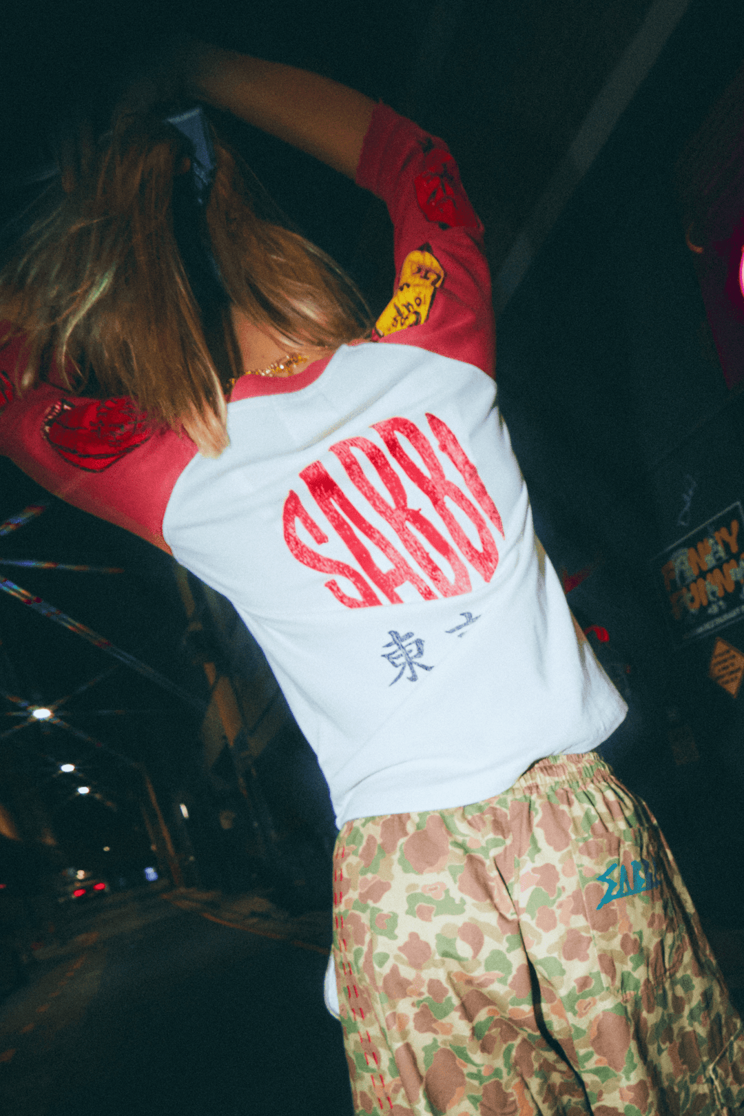 Lucky 3/4 Sleeve Top - Red