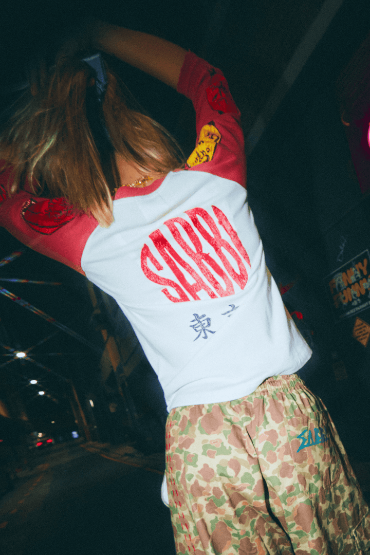 Lucky 3/4 Sleeve Top - Red