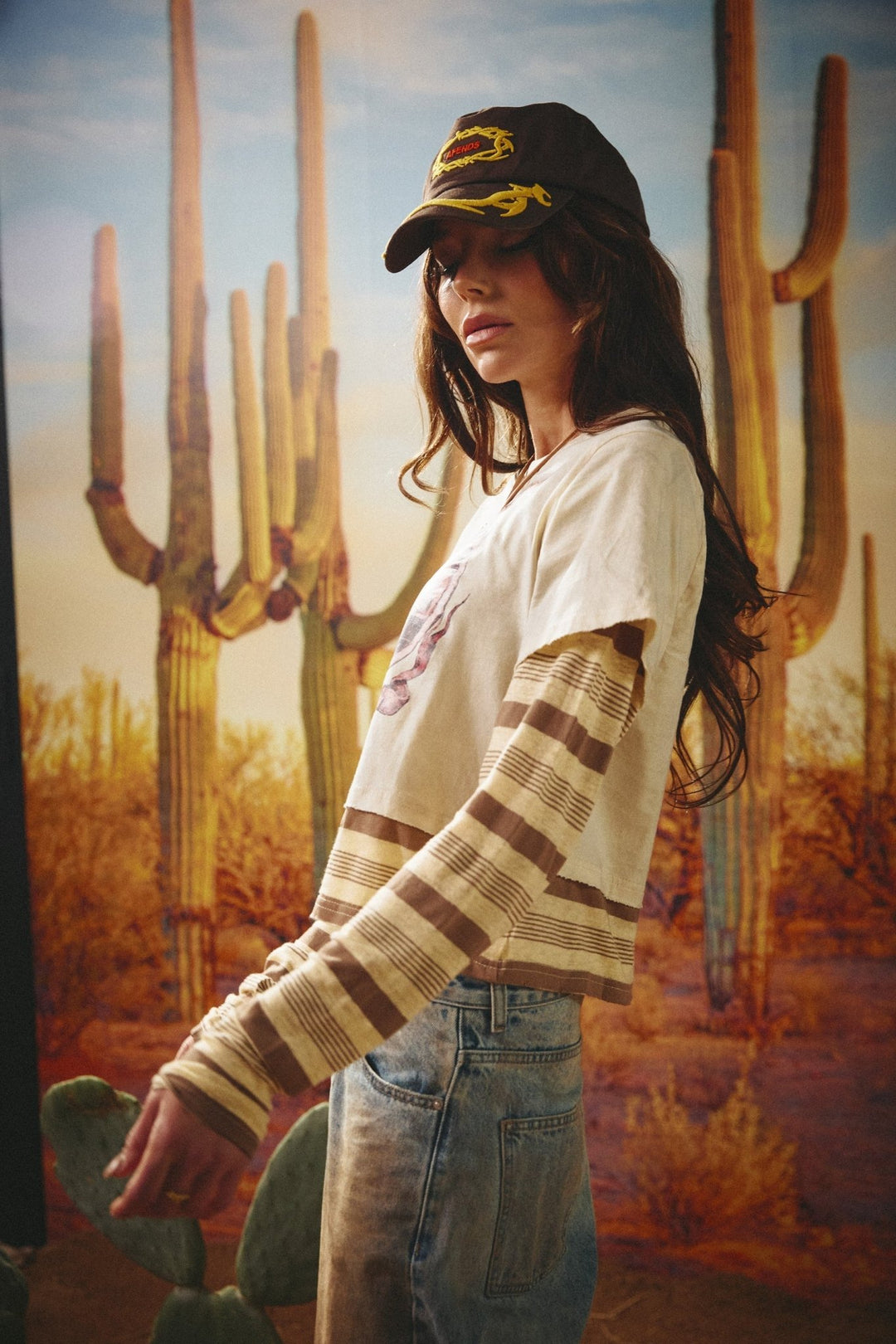 Sabbi Mane Character Energy Long Sleeve Tee - Meadow Collectivelong sleeve tee