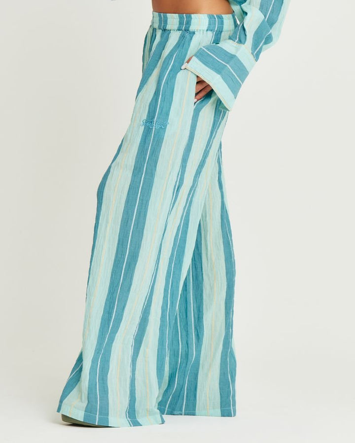 Sabbi Mexicola Pant - Pop Stripe Blue - Meadow CollectivePants