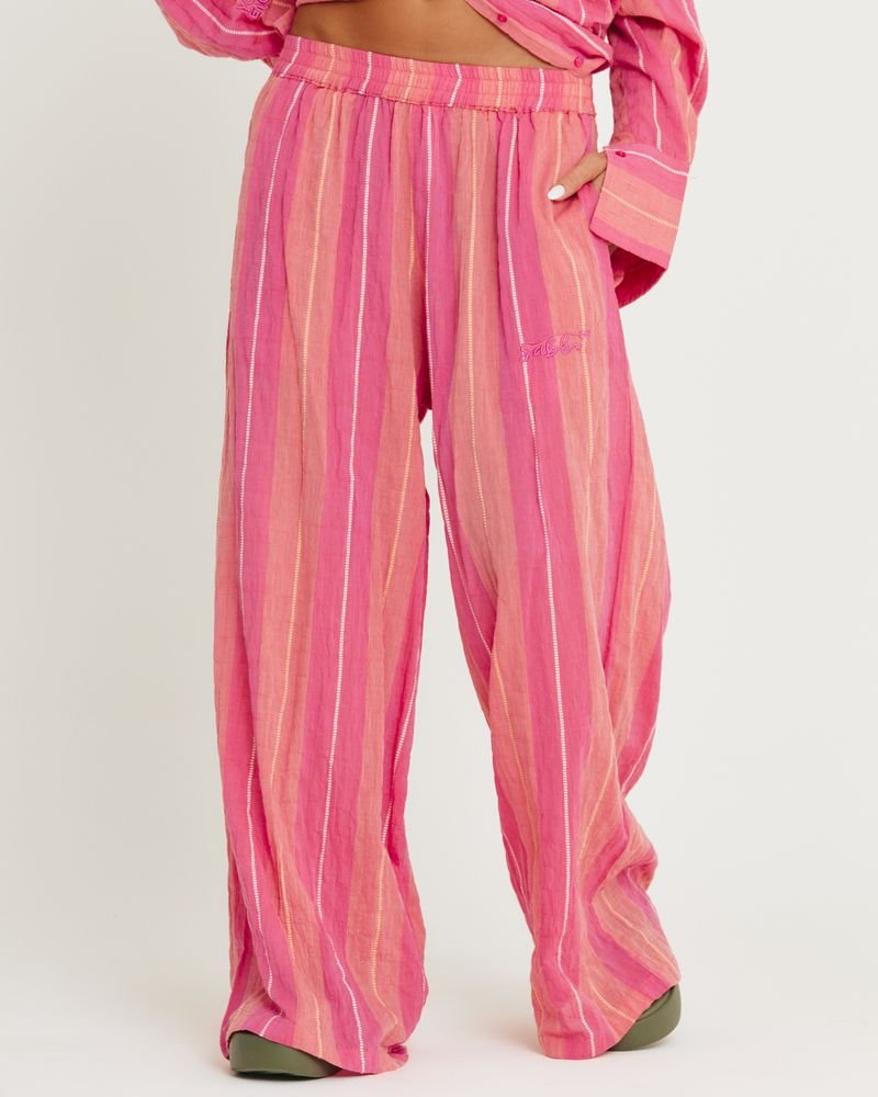 Sabbi Mexicola Pant - Pop Stripe Peach - Meadow CollectivePants