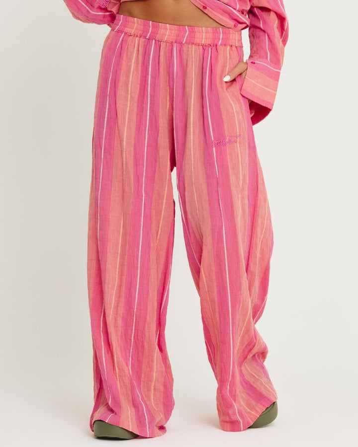 Sabbi Mexicola Pant - Pop Stripe Peach - Meadow CollectivePants