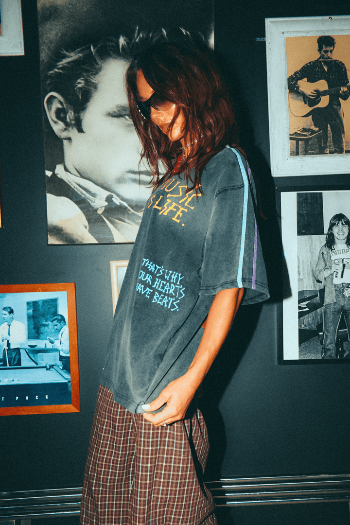 Music Is Life Tee - Black