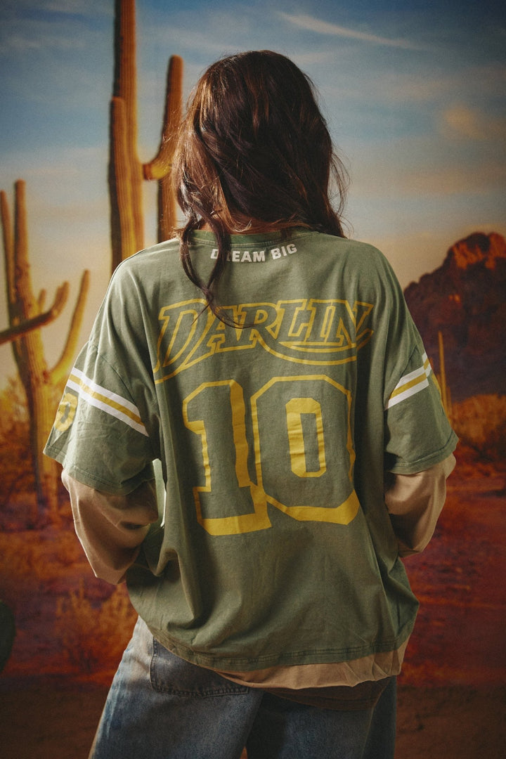 Sabbi Neigh Sayer Long Sleeve Tee - Green - Meadow Collectivelong sleeve tee