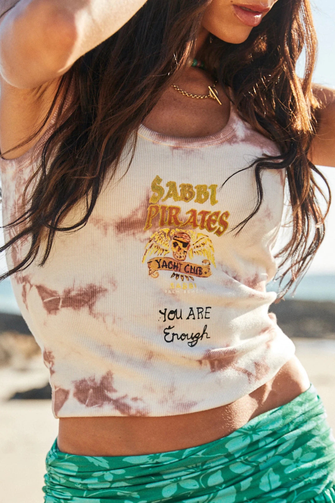 Sabbi Pirates Tank - Tie Dye - Meadow Collectivetank top