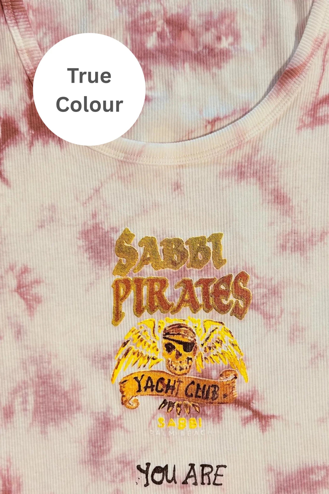 Sabbi Pirates Tank - Tie Dye - Meadow Collectivetank top
