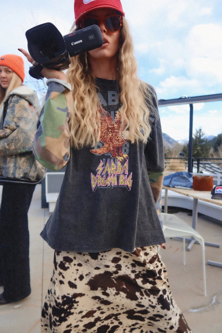 Sabbi Pow Pow Long Sleeve Tee - Meadow CollectiveT-Shirts
