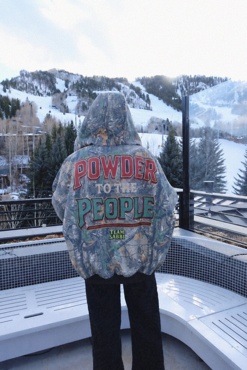 Sabbi Powder to the People Bomber - Meadow Collectivebomber jacket