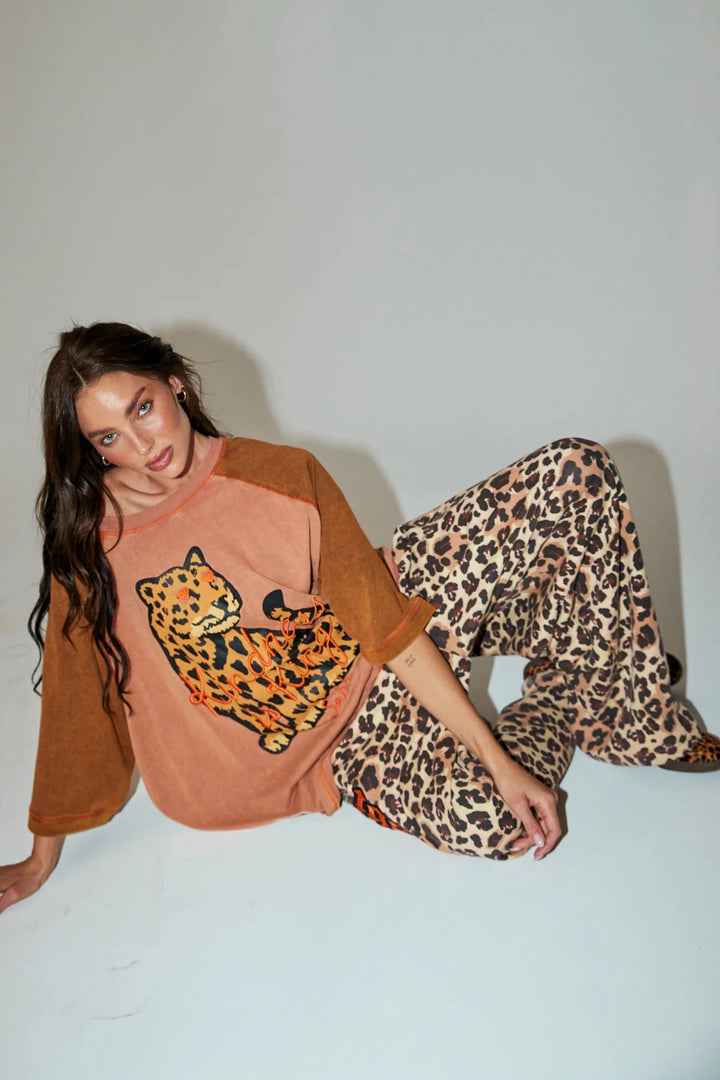 Sabbi Raglan Choose Kindness Tee - Mocha - Meadow Collectiveraglan tee