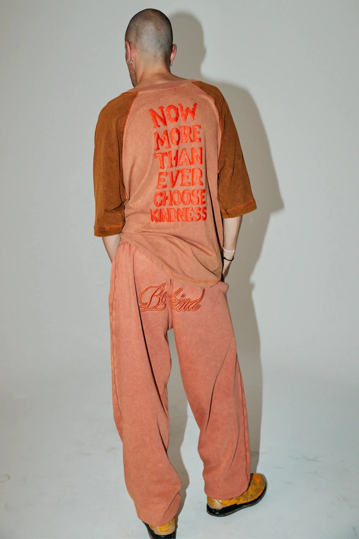 Sabbi Raglan Choose Kindness Tee - Mocha - Meadow Collectiveraglan tee
