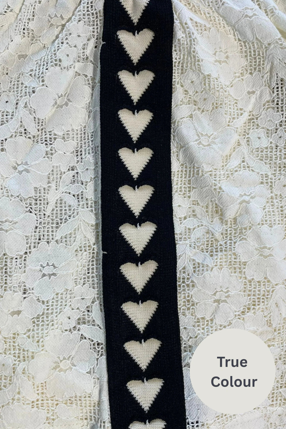 Sabbi Raving Heart Lace Pants - Cream - Meadow Collectivetrack pants