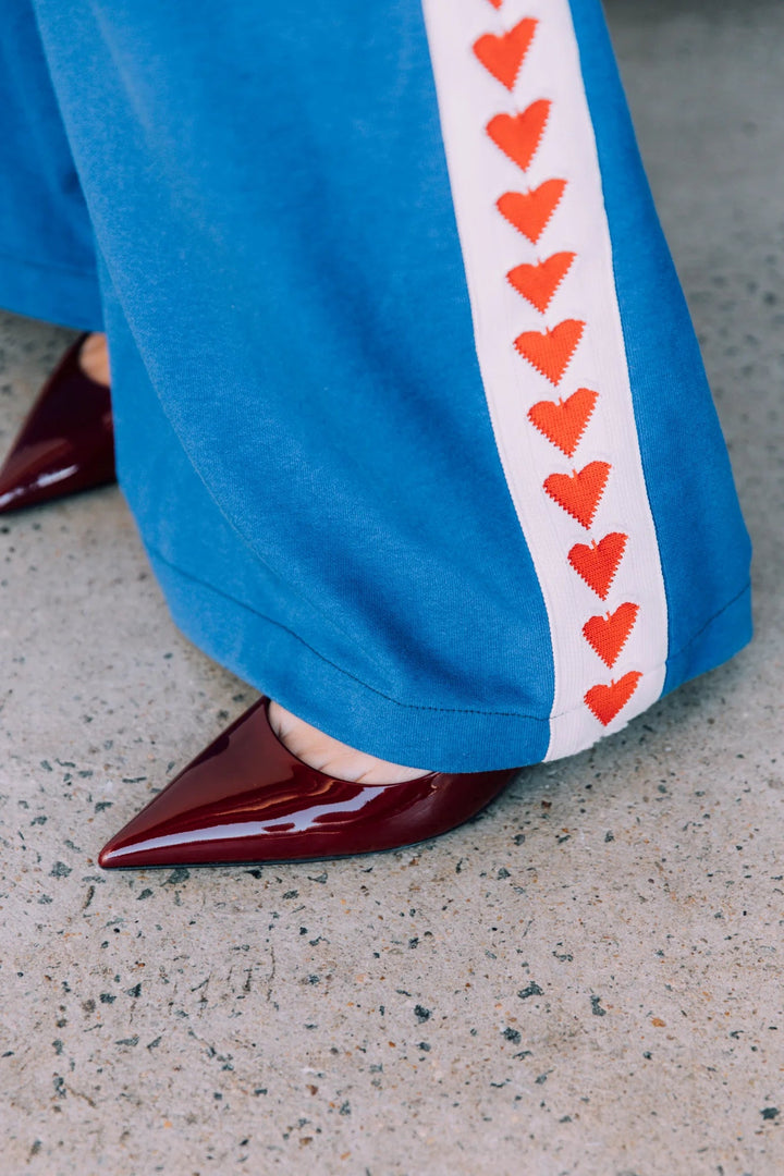 Sabbi Raving Hearts Pants - Blue - Meadow CollectivePants
