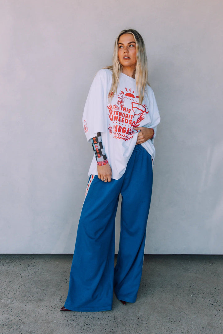 Sabbi Raving Hearts Pants - Blue - Meadow CollectivePants