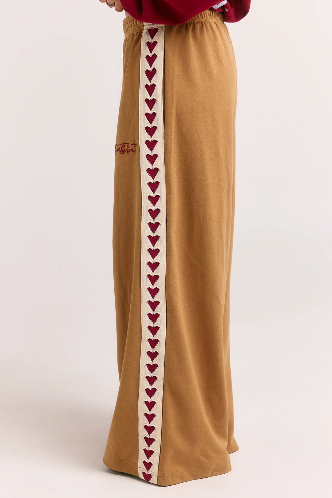 Sabbi Raving Hearts Pants - Caramel - Meadow Collectivesweatpants