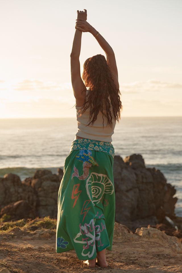 Sabbi Seas The Day Maxi Skirt - Green - Meadow CollectiveMaxi Skirt