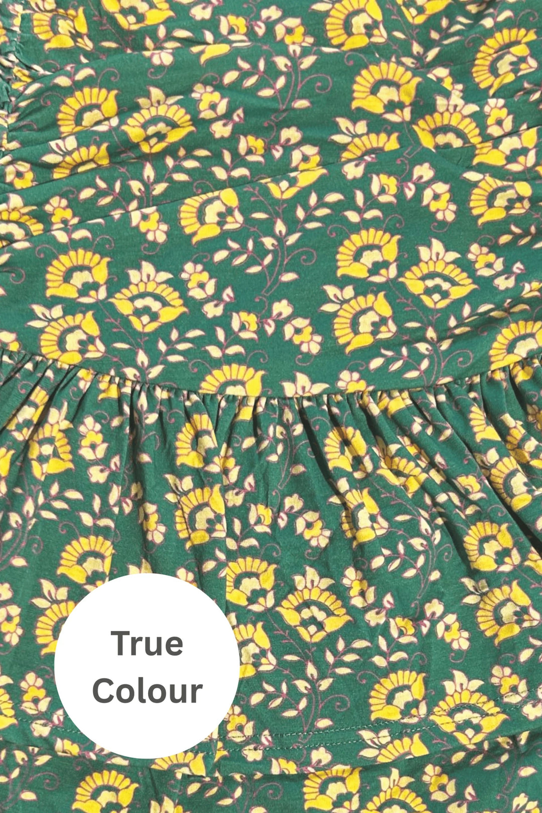 Sabbi Seas The Day Ra - Ra Skirt - Green - Meadow Collectivemini skirt