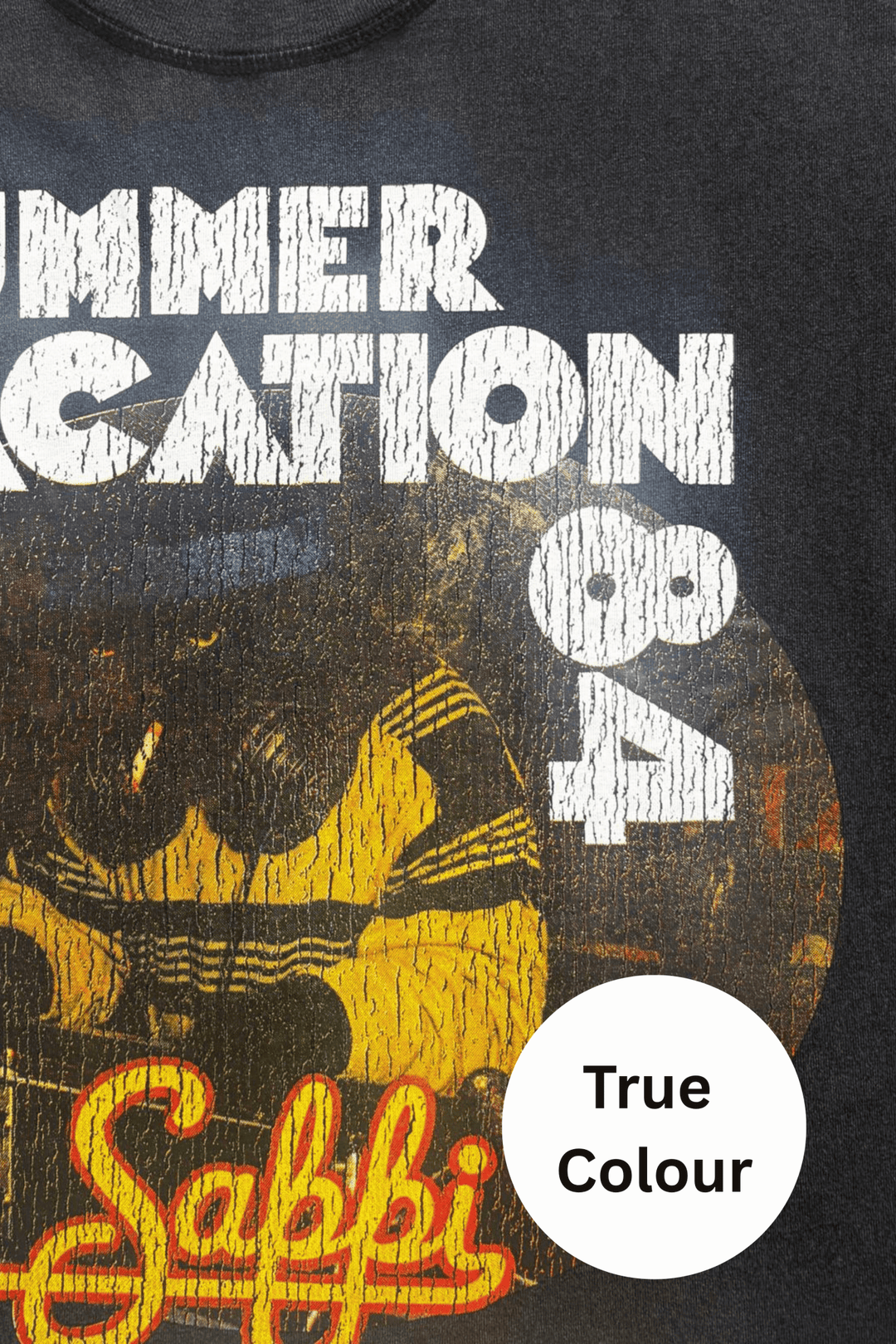 Summer Vacation Croppish Tee