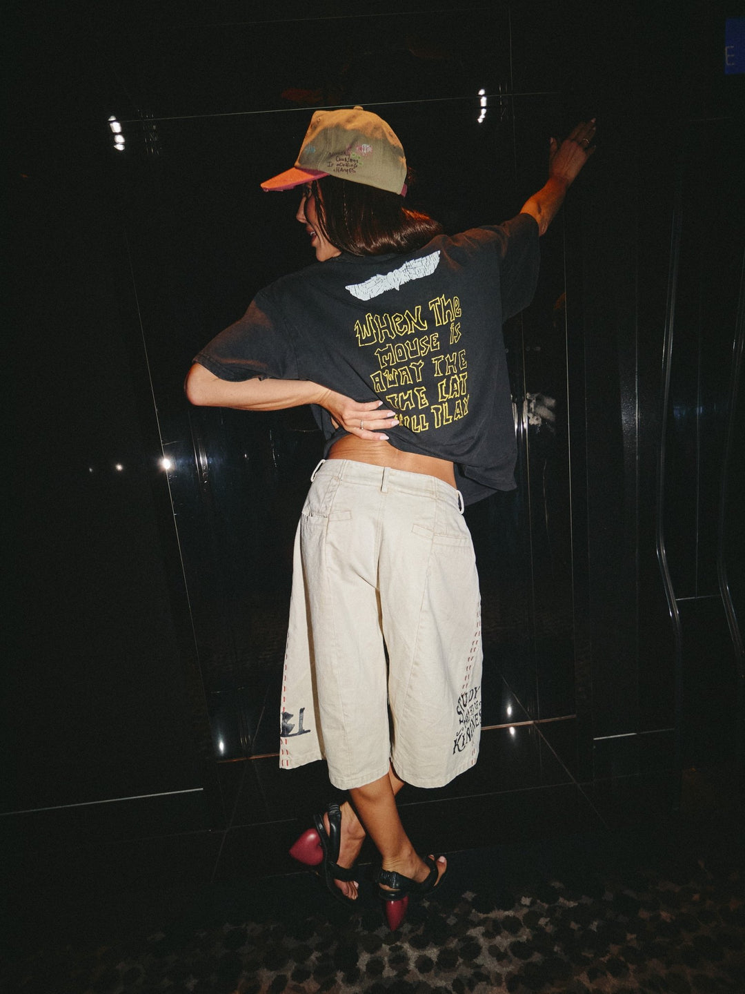 Summer Vacation Croppish Tee