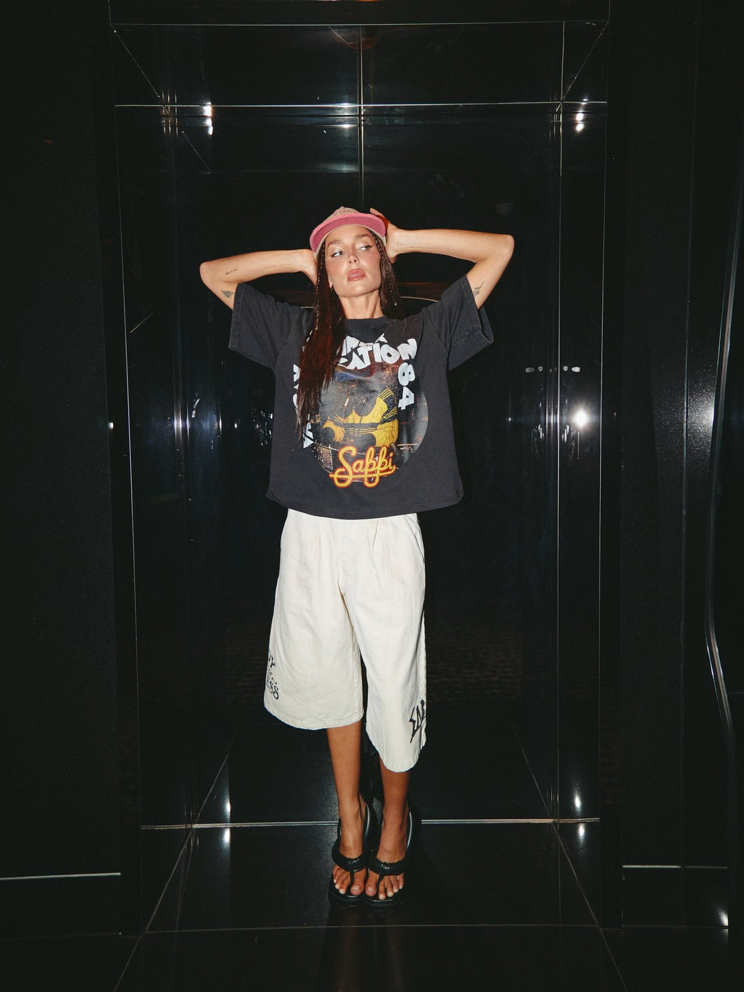 Summer Vacation Croppish Tee