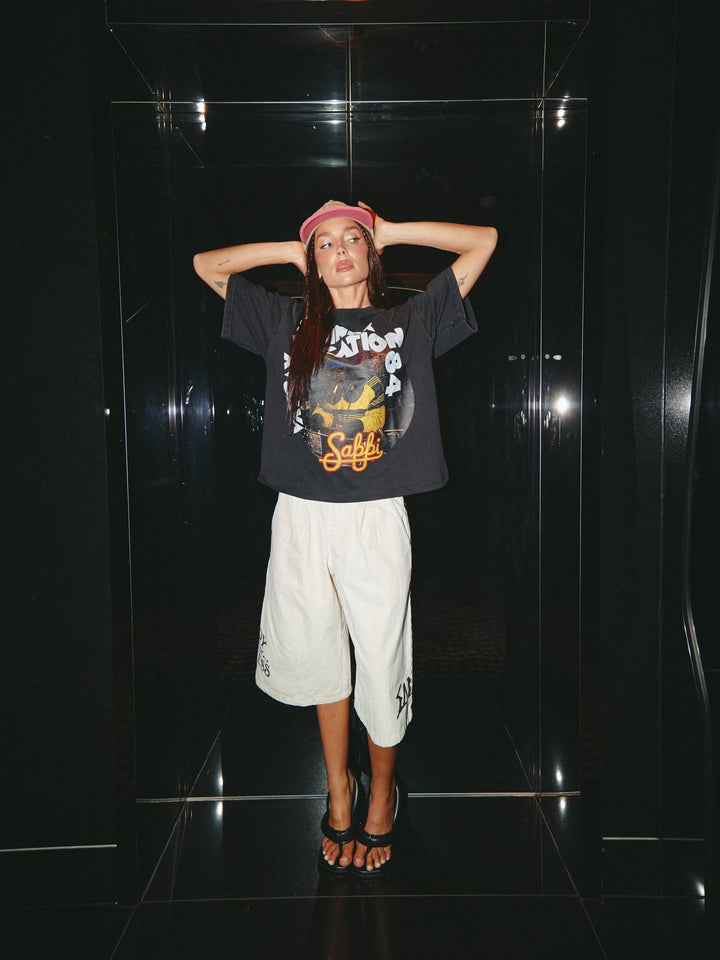 Summer Vacation Croppish Tee