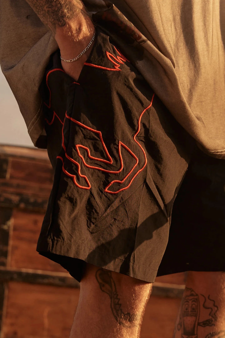 Sabbi The Baron Boards - Black - Meadow Collectiveshorts