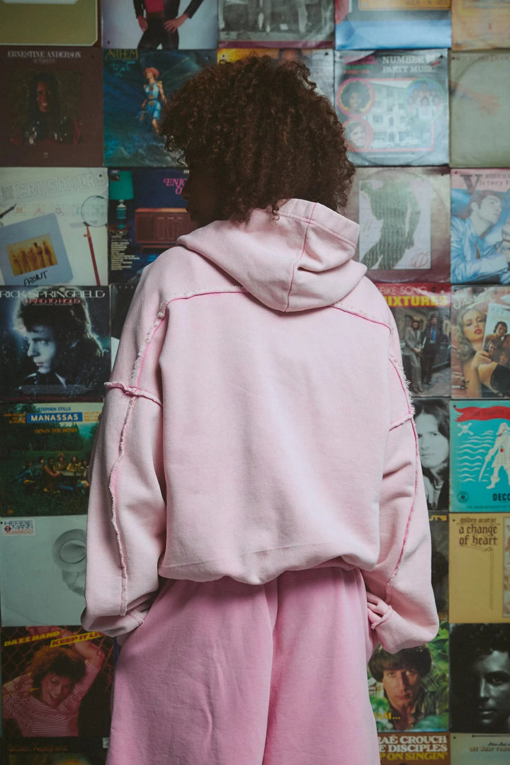 Sabbi the Basic Hoodie- Pink - Meadow Collectivehoodie