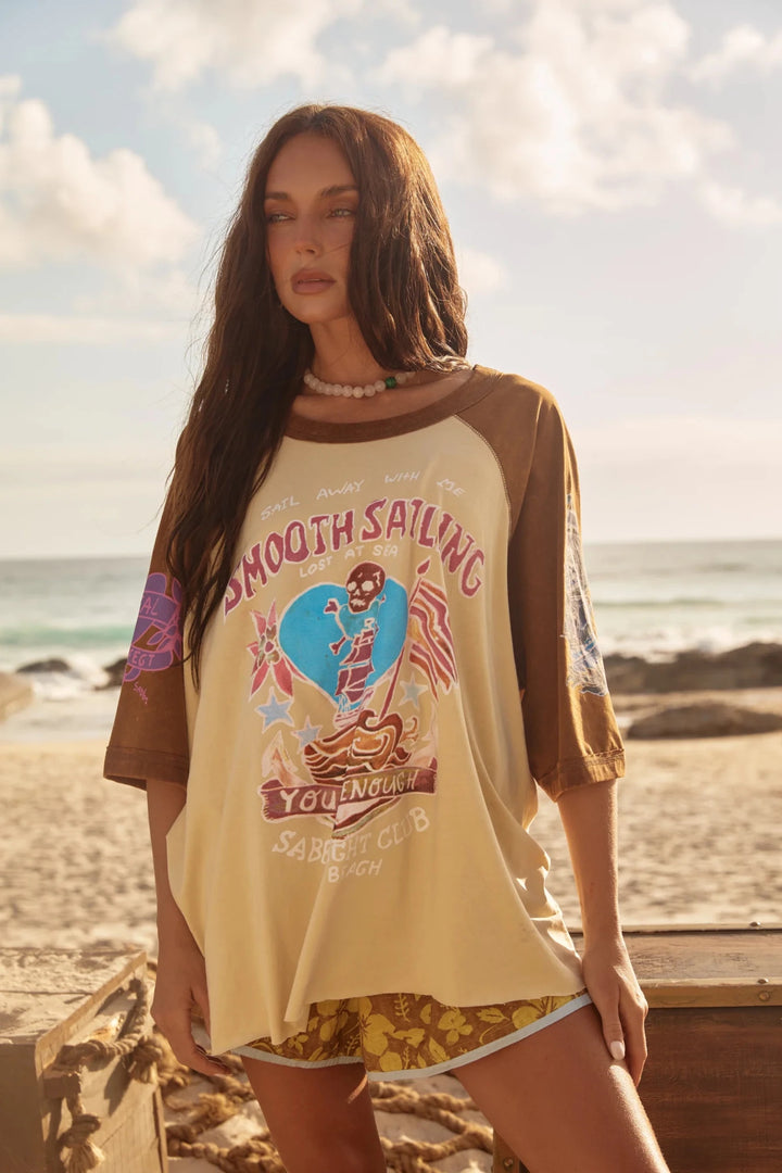 Sabbi The Be You Raglan Tee - Meadow Collectivet shirt