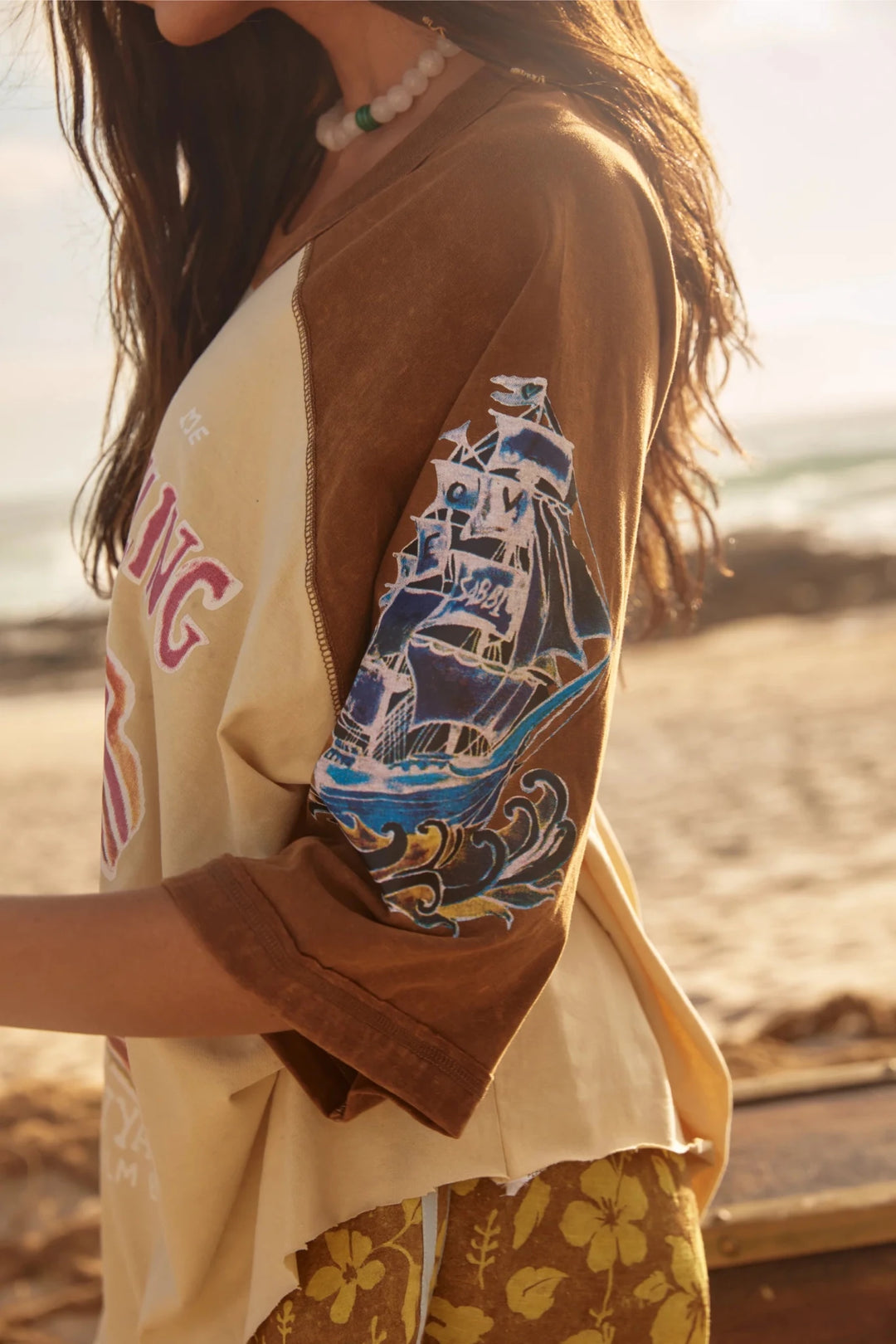 Sabbi The Be You Raglan Tee - Meadow Collectivet shirt