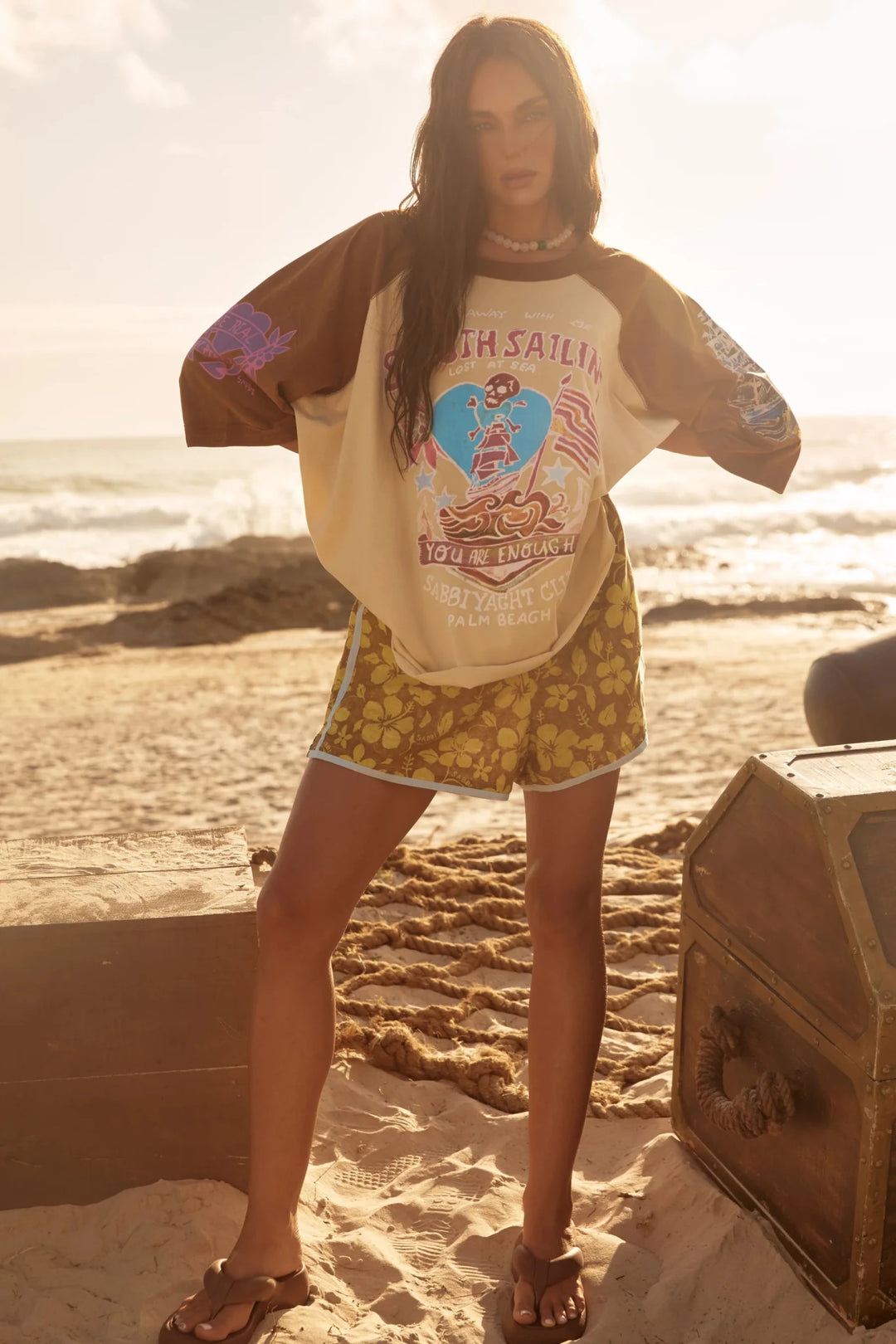 Sabbi The Be You Raglan Tee - Meadow Collectivet shirt