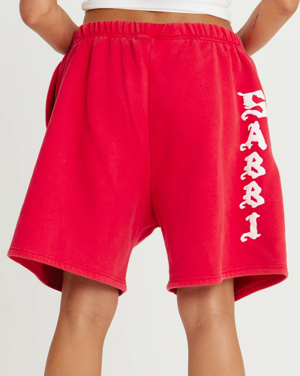 Sabbi The Happy Hibiscus Shorts - Red - Meadow CollectiveShorts
