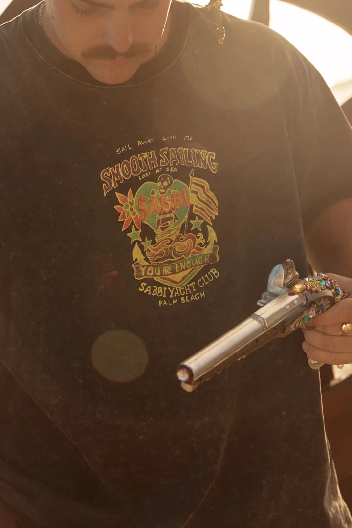 Sabbi The Smooth Sailing Slim Fit Tee - Meadow Collectivet shirt