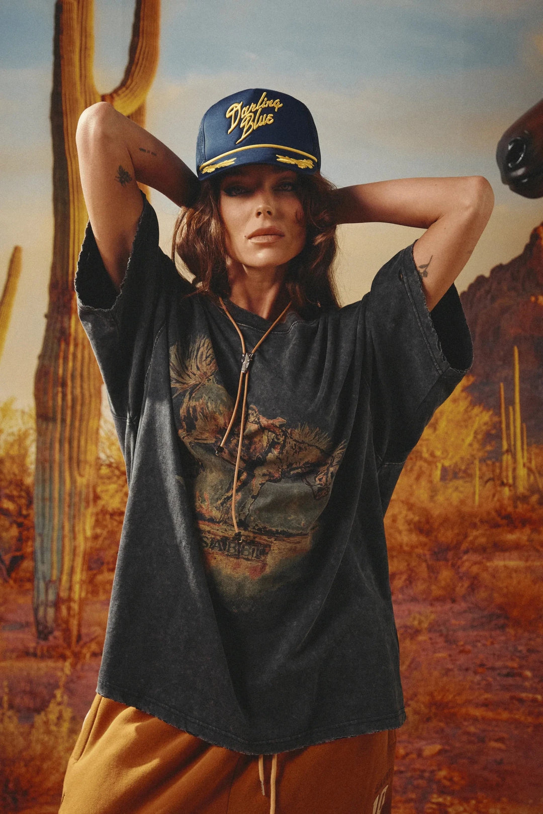 Sabbi The Very Oversized Buck Yeah Tee - Meadow Collectivegraphic tee