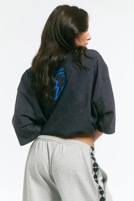 Sabbi The Very Oversized Disco Ball - Charcoal - Meadow Collectiveoversized tee