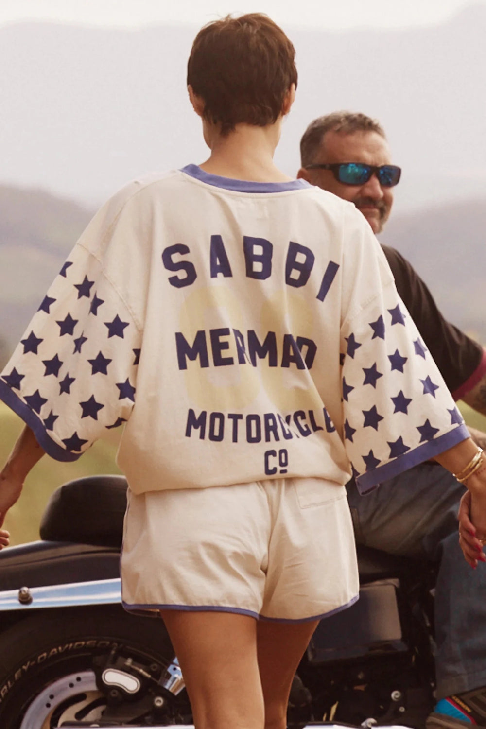 Sabbi The Very Oversized Dream Big Brenda Tee - Cream - Meadow Collectivet shirt